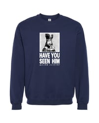 Image 1 of  CJ "HYSH"  CREWNECK SWEATSHIRT navy