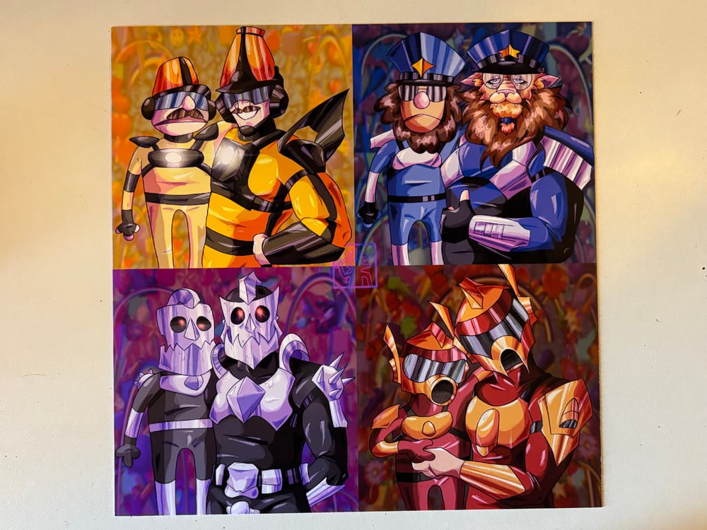 Image of TWRP Puppets Print