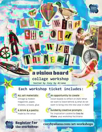 Image 2 of "Out With the Old, In With the New: A Vision Board Collage Workshop" at Nautilus Roasting
