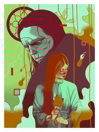 Image 1 of "The Creature and Elizabeth" Print