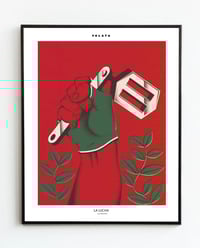 Póster "La lucha", de Joan Manel Pérez  (outlet)