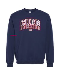 CJ "UNIVERSITY" CREWNECK SWEATSHIRT navy