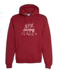 CJ "SQUAD" HOODED SWEATSHIRT cardinal