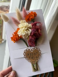 Image 2 of Coastal Botanical Christmas cards- pack of 5 