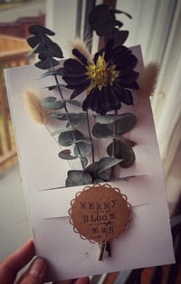 Image 3 of Coastal Botanical Christmas cards- pack of 5 