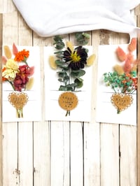 Image 5 of Coastal Botanical Christmas cards- pack of 5 