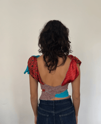 Image 3 of Rena Wrap Top, Multi