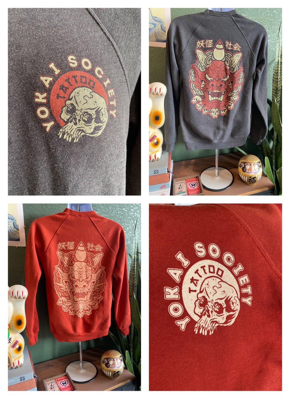 Image of Relentless Oni - Crewneck