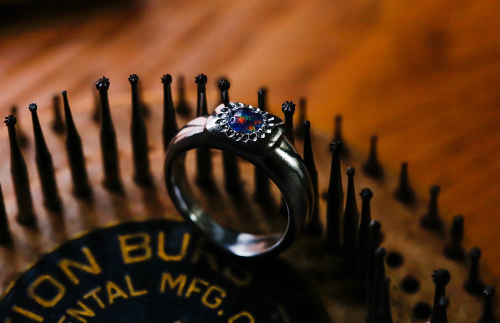 Image of Opal Triplet Ring 