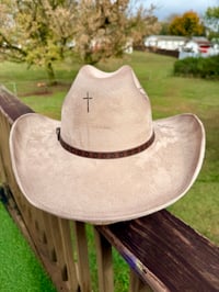 Image 4 of Cross Burned Cowboy Hat
