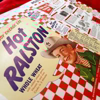 Image 2 of Tom Mix - Hot Ralston Whole Wheat Cereal - Package Printers Proof (September 1948)