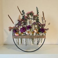 Image 2 of Coastal dried botanicals—  boho wreath 