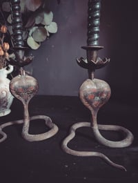 Image 2 of Cobra candle sticks 
