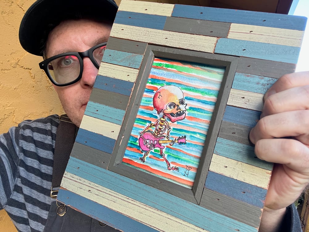 Image of Stripey Skeleton Strummer