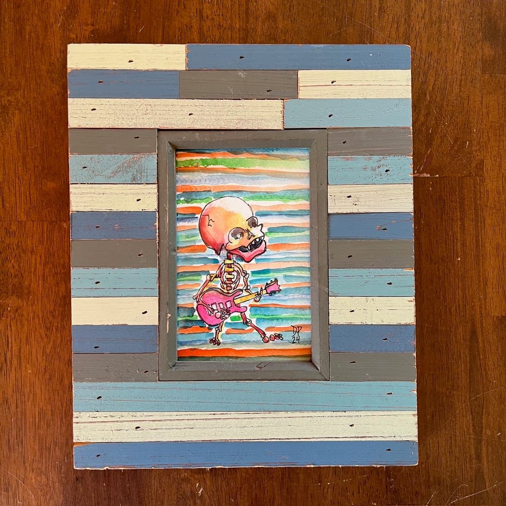 Image of Stripey Skeleton Strummer