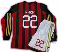 Image 2 of AC Milan 2013 2014 kids retro kit KAKA