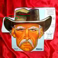 Image 1 of Texas Ed (Sheriff Friend of The Lone Ranger) - Wheaties Cereal mask (1950s) - backside