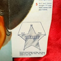 Image 2 of Texas Ed (Sheriff Friend of The Lone Ranger) - Wheaties Cereal mask (1950s) - backside