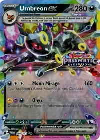 Umbreon ex - 060/131 (Prismatic Evolutions Stamp) Near Mint