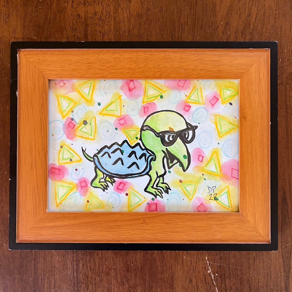 Image of Psychadelic Glasses Turtle