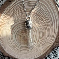 Image 4 of Vivianite Curiosity Vial Necklaces