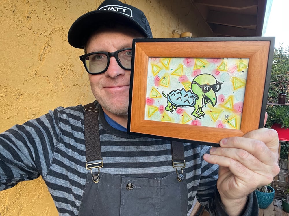 Image of Psychadelic Glasses Turtle