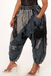 Denim In Black DIVA Pants 