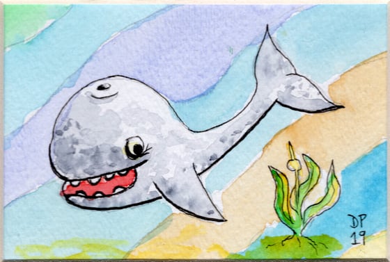 Image of Whale and Kelp