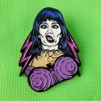 Image 3 of "Wanna Date?" Deluxe Pin