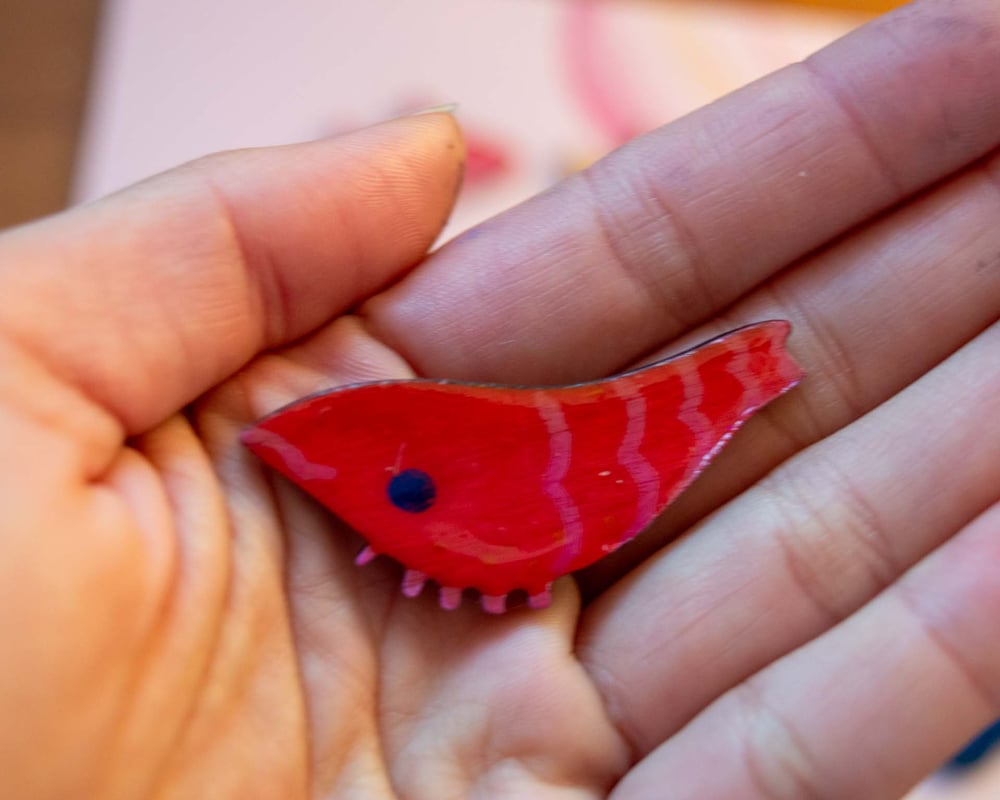 Image of Hand Painted Sea Creature Magnets