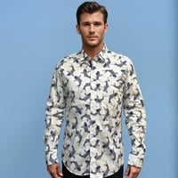 Camisa carpas blanca