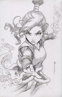 MS. KORRA ORIGINAL ART SIGNED