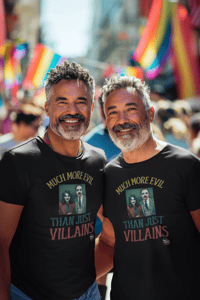 Image 4 of AIA- Much More Evil Than Just Villains-Unisex Tee