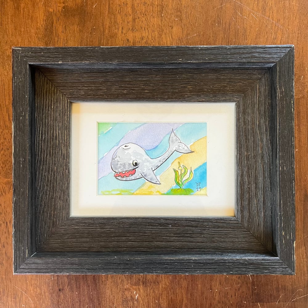 Image of Whale and Kelp