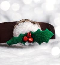 Image 2 of Cute Christmas Pudding Pom-Pom Hairband