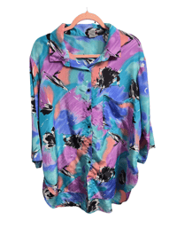 Image 1 of Just Karen Vintage Button-up 