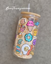 Image 2 of FOODIES FULL WRAP CAN GLASS SET