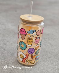 Image 1 of FOODIES FULL WRAP CAN GLASS SET