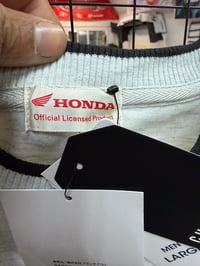 Image 4 of Honda Gray Sweatshirt 3L  NEW
