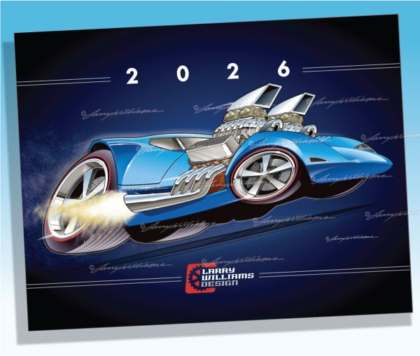 Image of 2026 'Toon Calendar: 8.5 x 11" Limited Quantities!