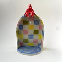 Image of Checkered Wall Shelf 