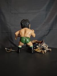 Image 3 of King of Toy IWA Japan Tiger Jeet Singh [With Brown Turban and Sword] *USED *