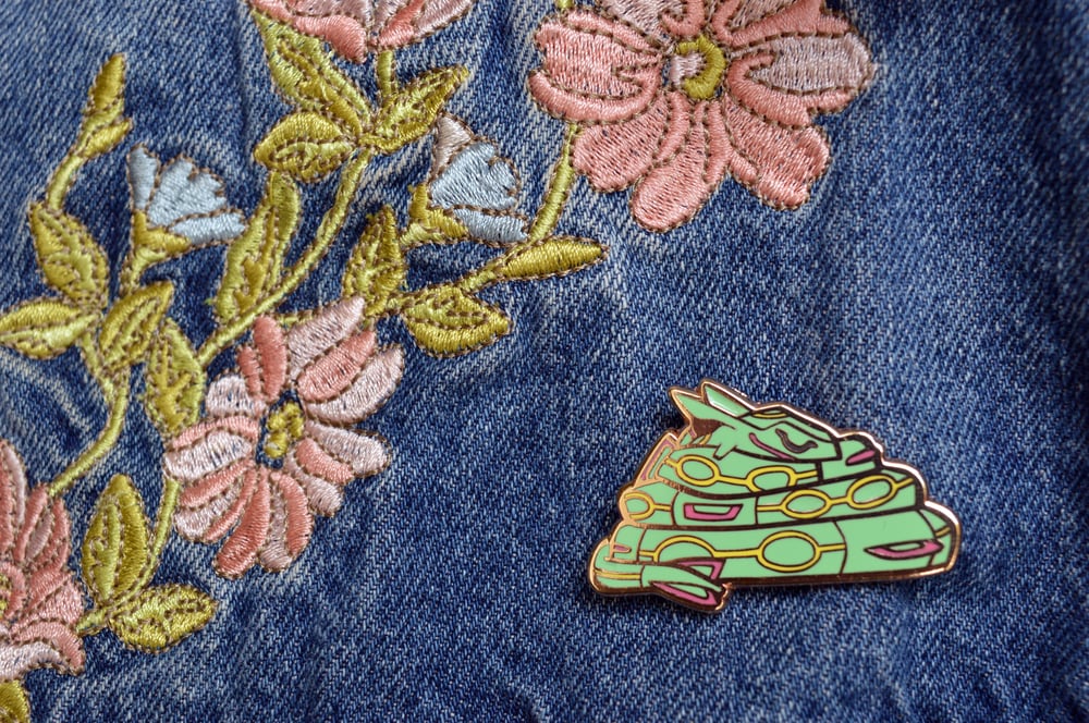 Image of PREORDER - Sleepy Rayquaza Pin