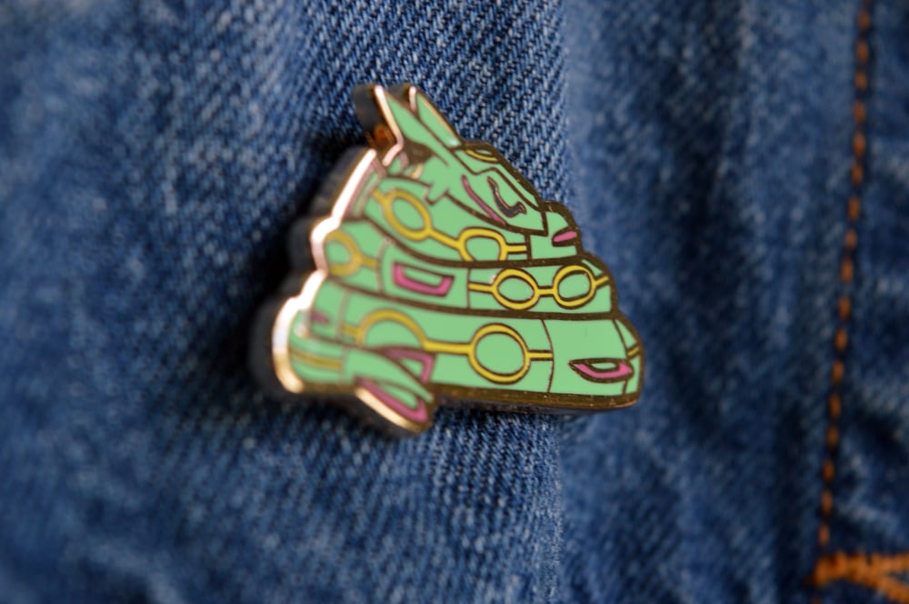 Image of PREORDER - Sleepy Rayquaza Pin