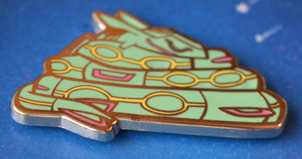 Image of PREORDER - Sleepy Rayquaza Pin