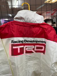 Image 2 of RARE white and red TRD Jacket