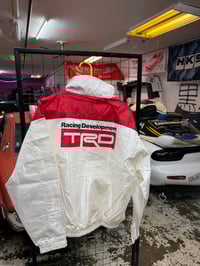 Image 3 of RARE white and red TRD Jacket