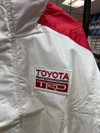 Image 4 of RARE white and red TRD Jacket