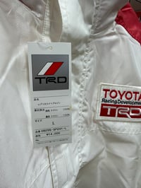 Image 7 of RARE white and red TRD Jacket