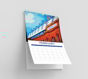 Image of 2026 Calendar for Rangers Fans